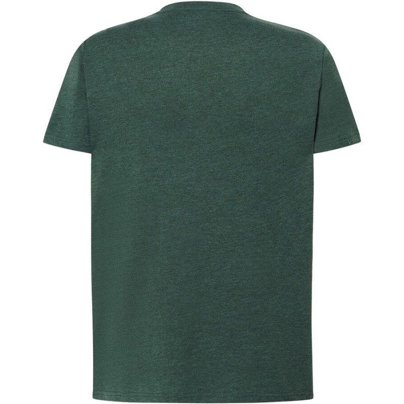 Tee-shirt col rond coupe droite manches courtes en coton pré-rétréci, 155 g/m²