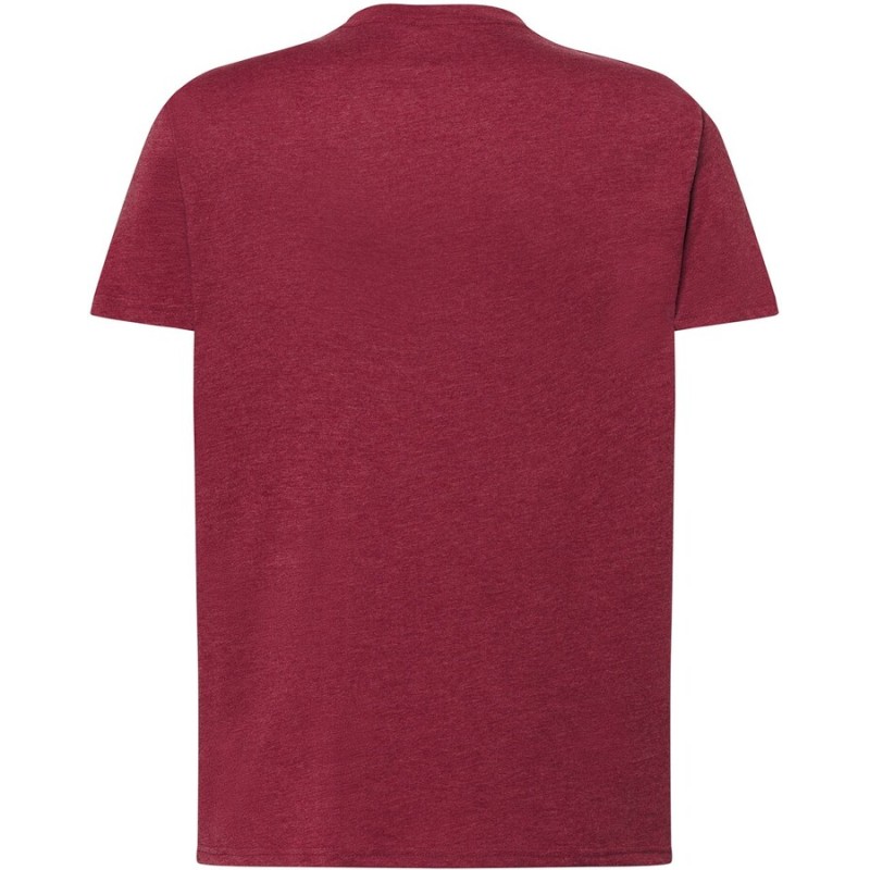Tee-shirt col rond coupe droite manches courtes en coton pré-rétréci, 155 g/m²