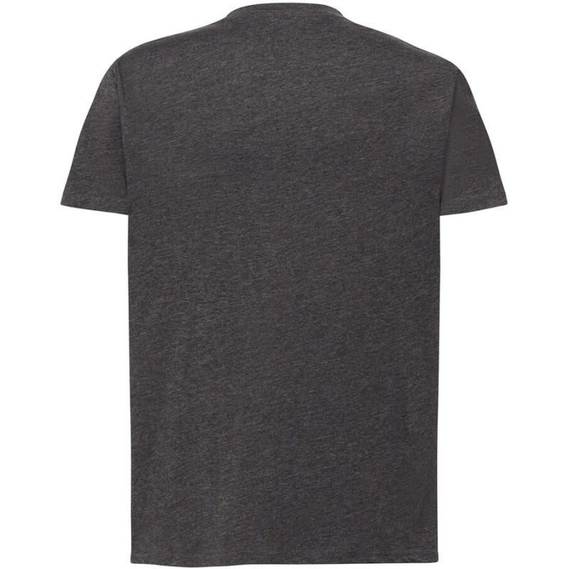 Tee-shirt col rond coupe droite manches courtes en coton pré-rétréci, 155 g/m²