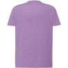 Tee-shirt col rond coupe droite manches courtes en coton pré-rétréci, 155 g/m²