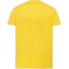 Tee-shirt col rond coupe droite manches courtes en coton pré-rétréci, 155 g/m²