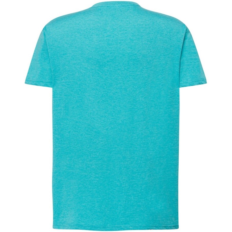 Tee-shirt col rond coupe droite manches courtes en coton pré-rétréci, 155 g/m²