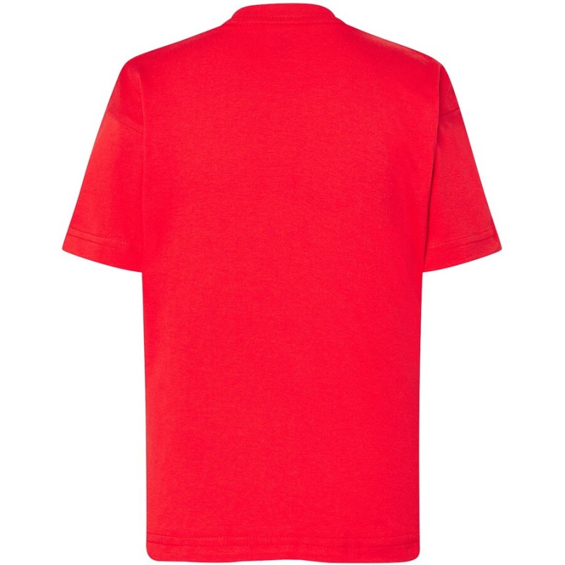 T-shirt enfant col rond coupe droite manches courtes en coton pré-rétréci, 155 g/m²