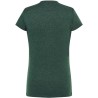 T-shirt femme col rond coupe droite manches courtes en coton pré-rétréci, 155 g/m²