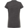 T-shirt femme col rond coupe droite manches courtes en coton pré-rétréci, 155 g/m²