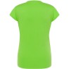 T-shirt femme col rond coupe droite manches courtes en coton pré-rétréci, 155 g/m²