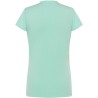 T-shirt femme col rond coupe droite manches courtes en coton pré-rétréci, 155 g/m²