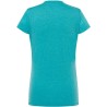 T-shirt femme col rond coupe droite manches courtes en coton pré-rétréci, 155 g/m²