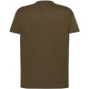 Tee-shirt col rond coupe droite manches courtes en coton ringspun, 190 g/m²