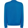 Sweat unisexe col rond, intérieur gratté, en polyester et coton, 290 g/m²