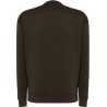 Sweat unisexe col rond, intérieur gratté, en polyester et coton, 290 g/m²