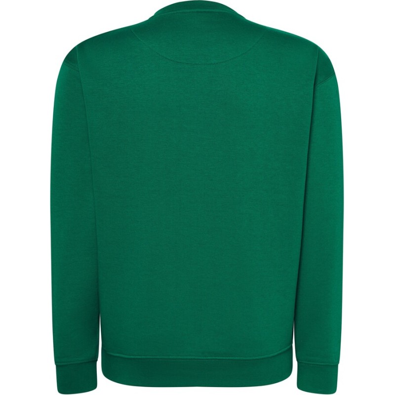 Sweat unisexe col rond, intérieur gratté, en polyester et coton, 290 g/m²