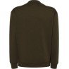 Sweat unisexe col rond, intérieur gratté, en polyester et coton, 290 g/m²