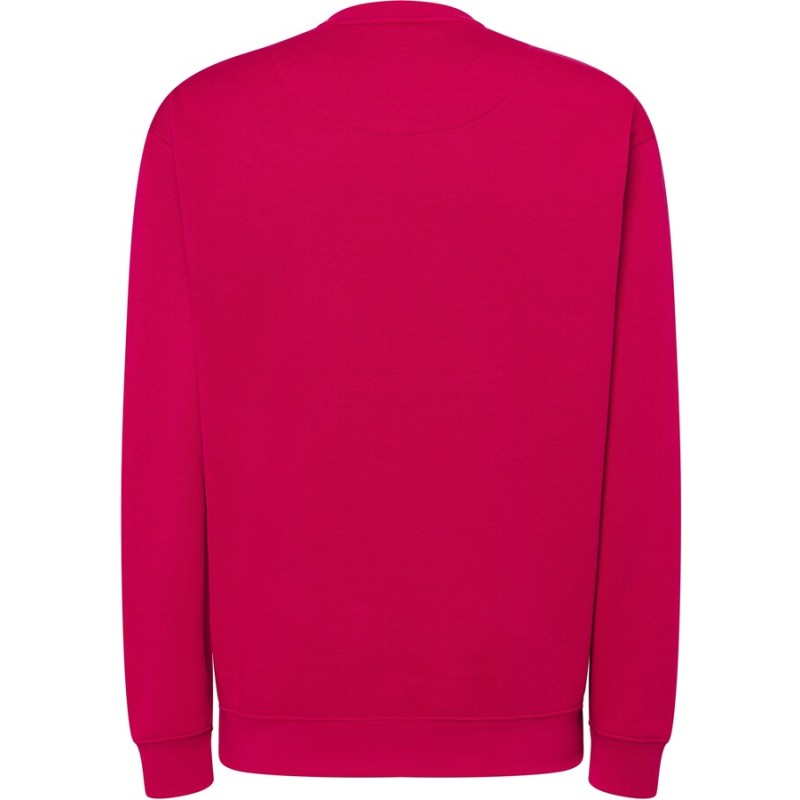 Sweat unisexe col rond, intérieur gratté, en polyester et coton, 290 g/m²