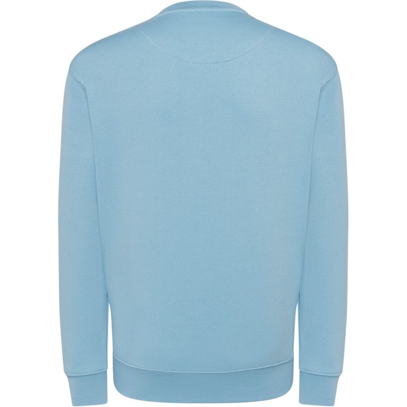 Sweat unisexe col rond, intérieur gratté, en polyester et coton, 290 g/m²