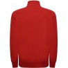 Sweat grand zip sans capuche, intérieur gratté, poches latérales, 290 g/m²