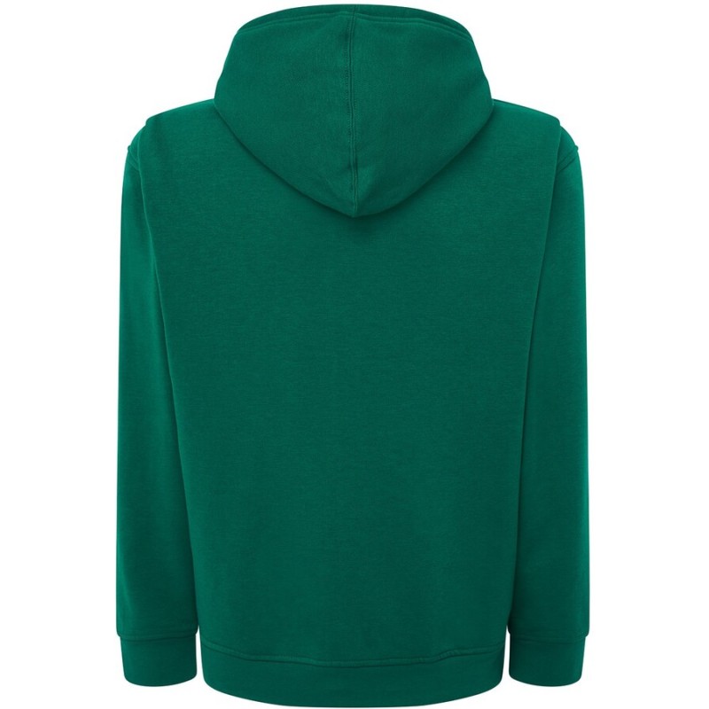 Sweat capuche zippé unisexe, cordon de serrage ton sur ton, 290 g/m²