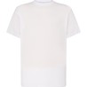 T-shirt sublimable col rond coupe droite manches courtes en polyester, 150 g/m²