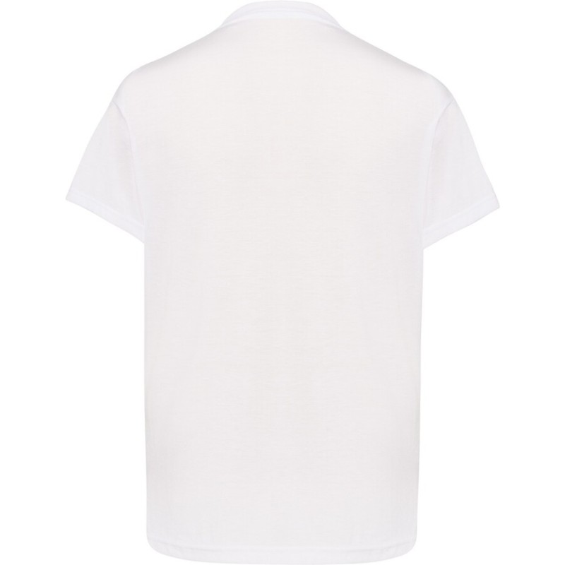 T-shirt sublimable col rond coupe droite manches courtes en polyester, 150 g/m²