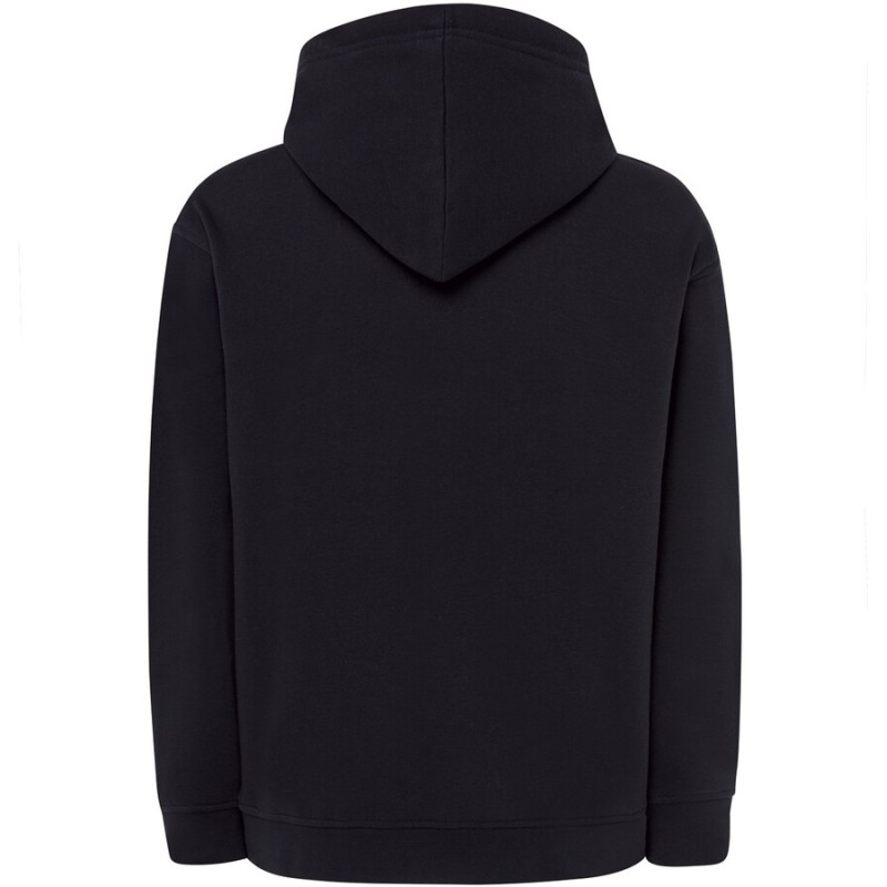Sweat à capuche avec cordon de serrage ton sur ton, 275 g/m²