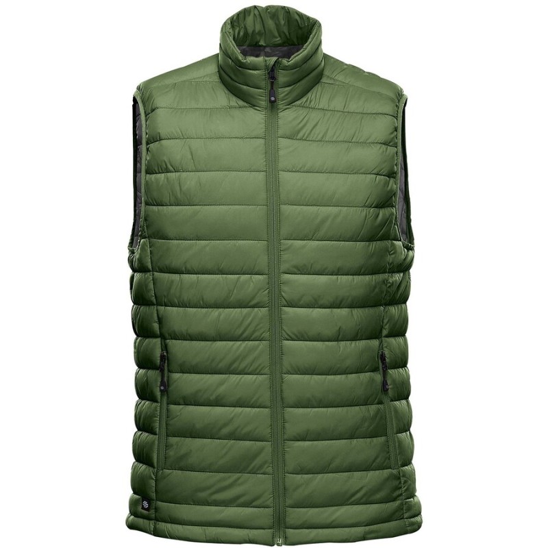 Bodywarmer doudoune matelassé homme isotherme avec du duvet