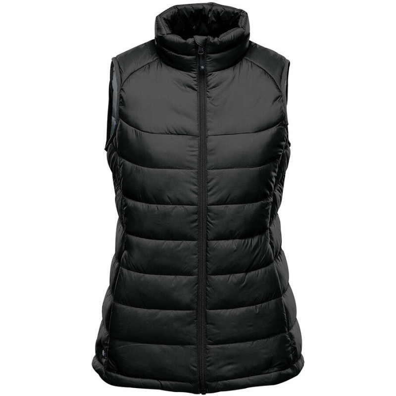 Bodywarmer doudoune matelassé femme isotherme avec du duvet