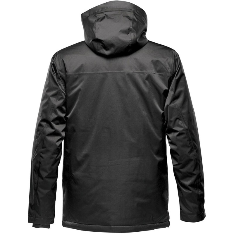 Manteau thermique homme à capuche qui protège de la pluie et du vent