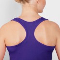 Débardeur femme, dos style nageur, en polyester touché coton, 160 g/m²