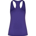 Débardeur femme, dos style nageur, en polyester touché coton, 160 g/m²