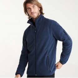 Veste polaire homme pour le sport légère, col montant, 300 g/m²