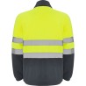 Veste de travail polaire haute visibilité, 2 bandes réfléchissantes, 300 g/m²