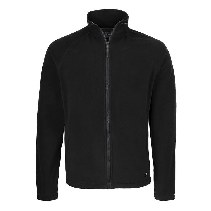 Veste polaire légère homme en polyester recyclé, 2 poches zippées, 205 g/m²