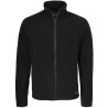 Veste polaire légère homme en polyester recyclé, 2 poches zippées, 205 g/m²