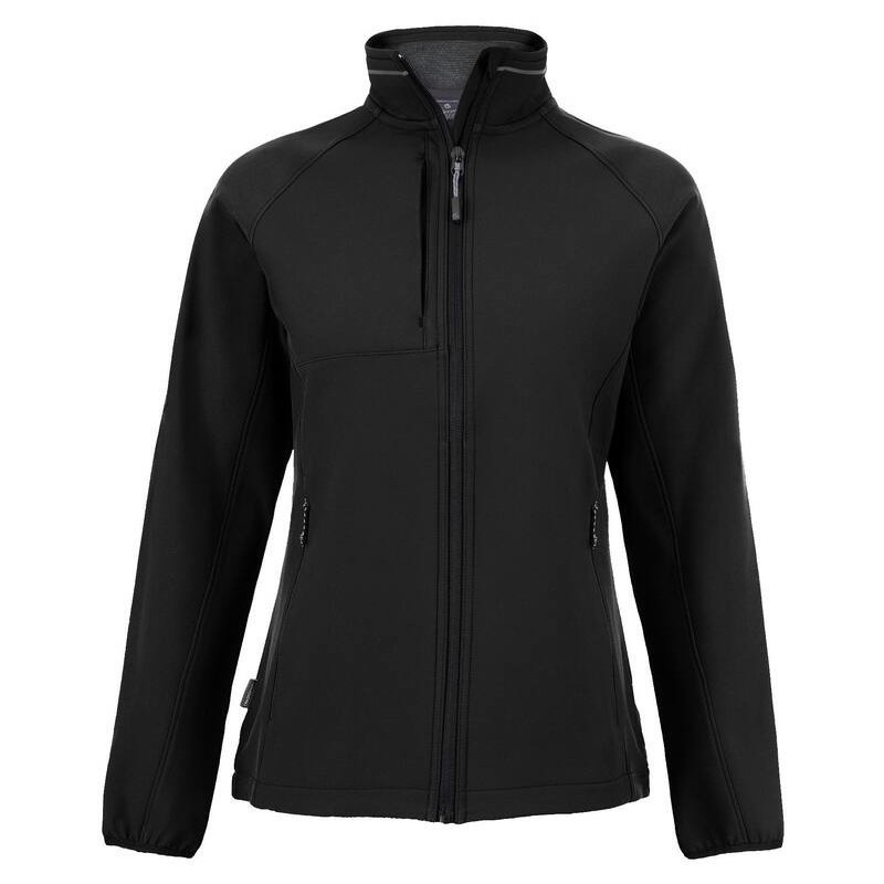 Veste softshell femme en polyester recyclé déperlante et coupe-vent, 270 g/m²