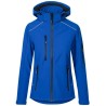 Veste softshell femme 3 couches capuche amovible NO LABEL, 310 g/m²