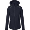 Veste softshell femme 3 couches capuche amovible NO LABEL, 310 g/m²