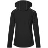 Veste softshell femme 3 couches capuche amovible NO LABEL, 310 g/m²