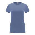 T-shirt femme en coton manches courtes quadruple épaisseur, 165 g/m²