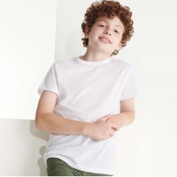 T-shirt enfant sublimation manches courtes en polyester touché coton, 150 g/m²