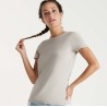 T-shirt femme manches courtes en coton biologique, 160 g/m²