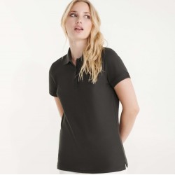 Polo premium pour femme à manches courtes, 190 g/m²