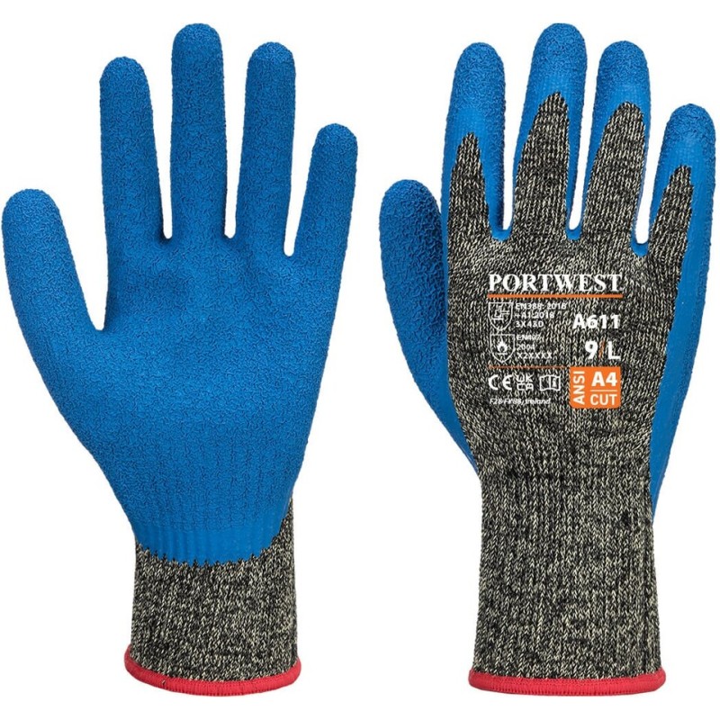 Gant anticoupures Aramide latex HR