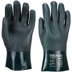 Gant PVC 27cm double trempage