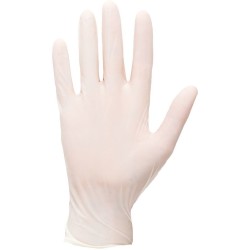 Gants à usage unique Latex Poudré