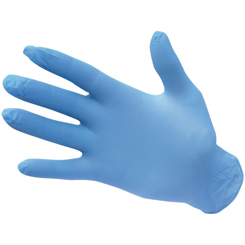 Gants Nitrile Non poudrés à usage unique