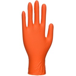 Gants Portwest jetables orange HD