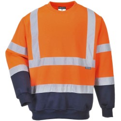 Sweatshirt bicolore HiVis