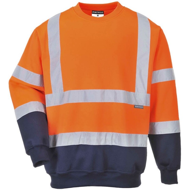 Sweatshirt bicolore HiVis