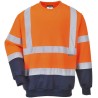 Sweatshirt bicolore HiVis