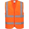 Gilet Hi-Vis avec zip